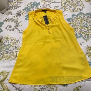 Banana Republic Yellow Blouse